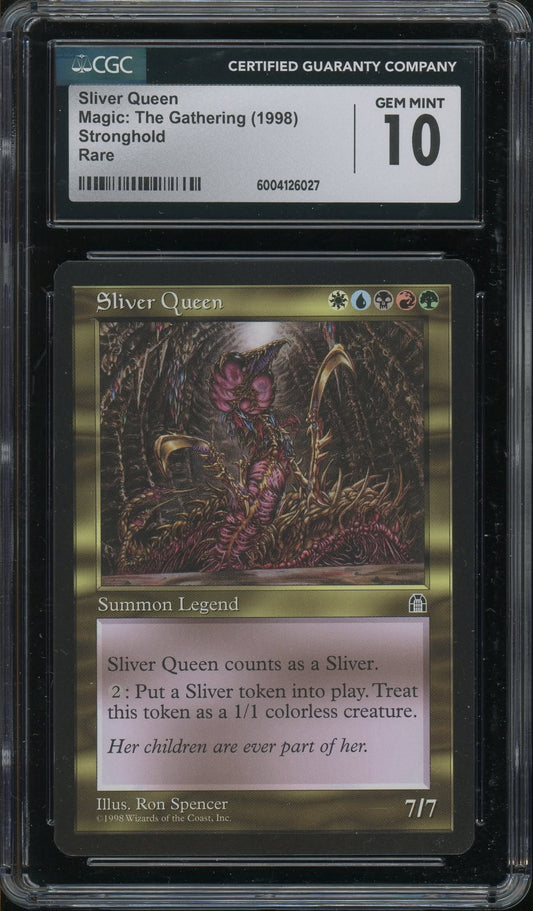 Sliver Queen - Stronghold CGC 10 Gem Mint - 6004126027