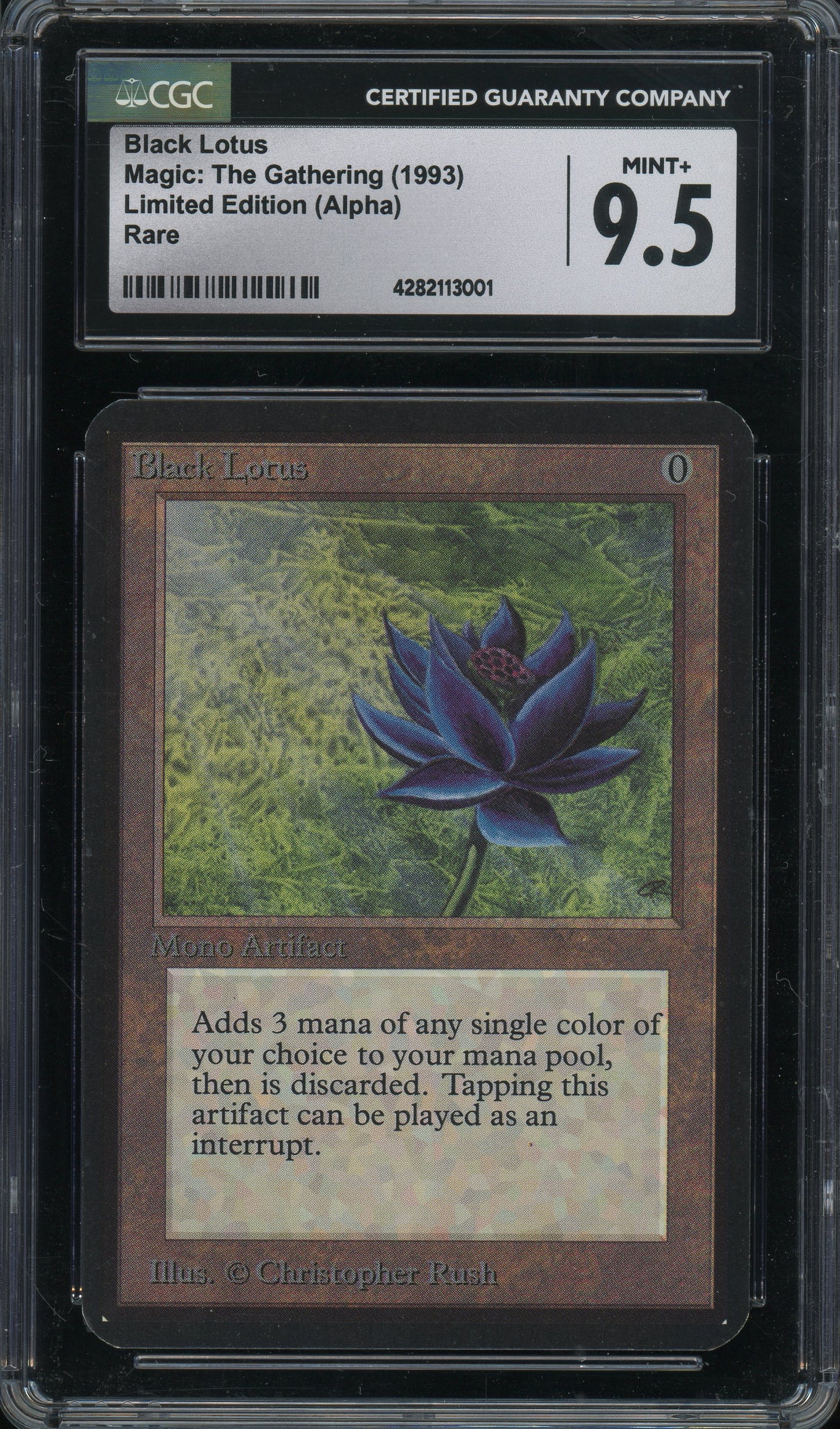Black Lotus - Alpha CGC 9.5 - 4282113001