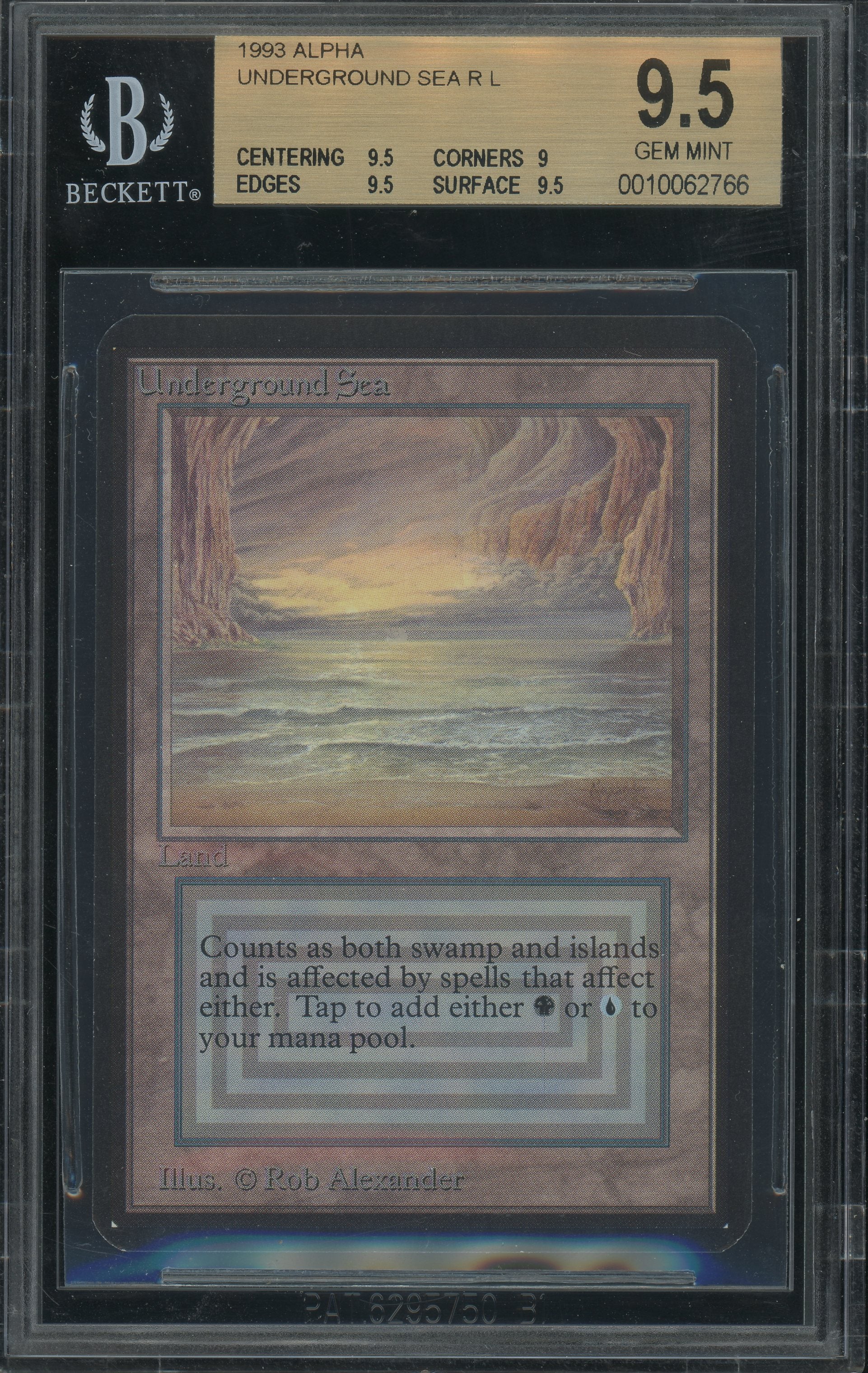 underground sea mtg card Underground Sea - Alpha BGS 9.5