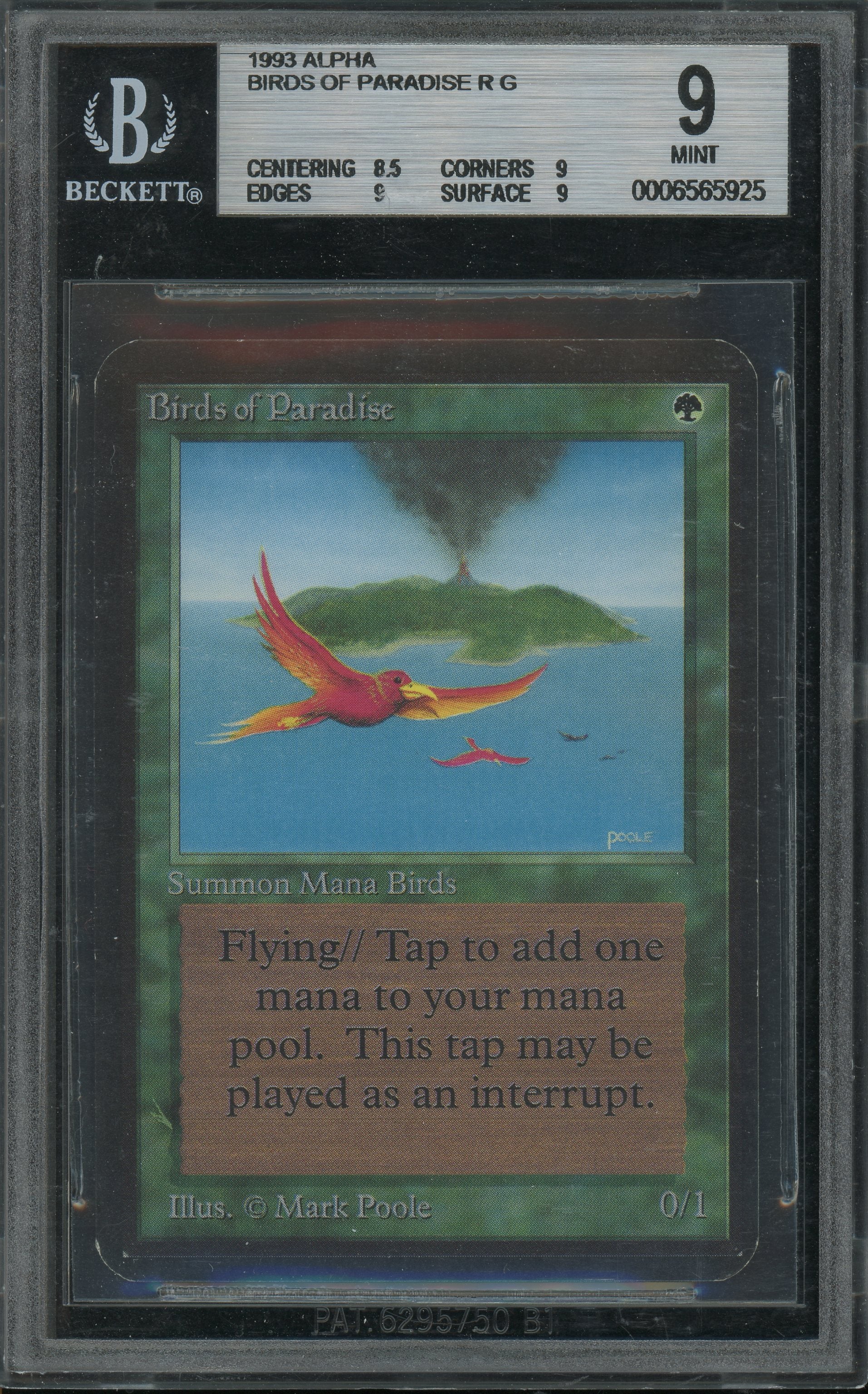 Birds Of Paradise - Alpha BGS 9 - 6565925 Pristine Collectibles Birds Of Paradise - Alpha BGS 9 - 6565925 Pristine Collectibles