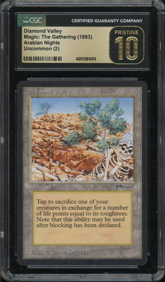 Diamond Valley - Arabian Nights CGC 10 Pristine - 4201281003
