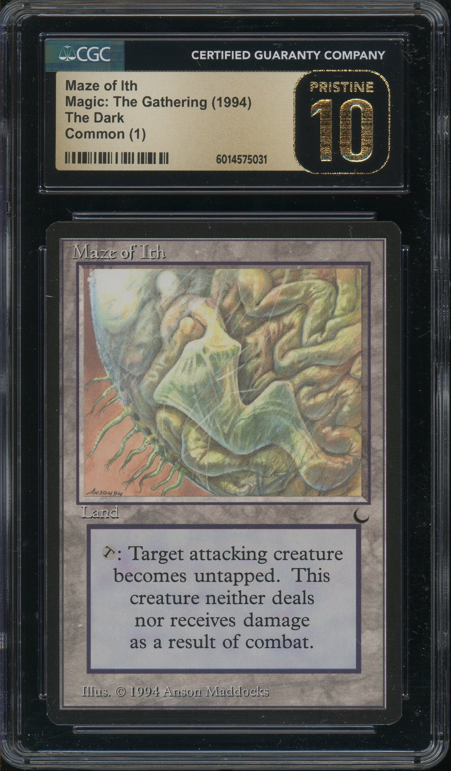 Maze of Ith - The Dark CGC 10 Pristine - 6014575031
