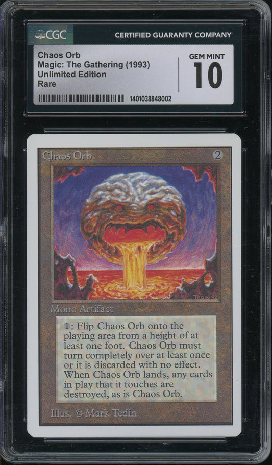 Chaos Orb - Unlimited CGC 10 Gem Mint - 1401038848002