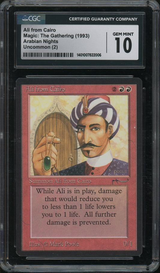 Ali From Cairo -  Arabian Nights CGC 10 Gem Mint - 1401007822006