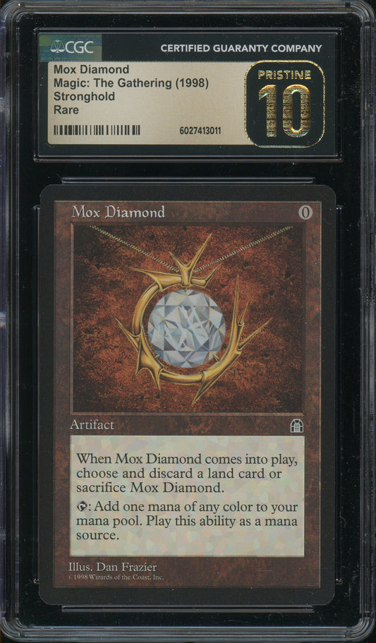 Mox Diamond - Stronghold CGC 10 Pristine - 6027413011