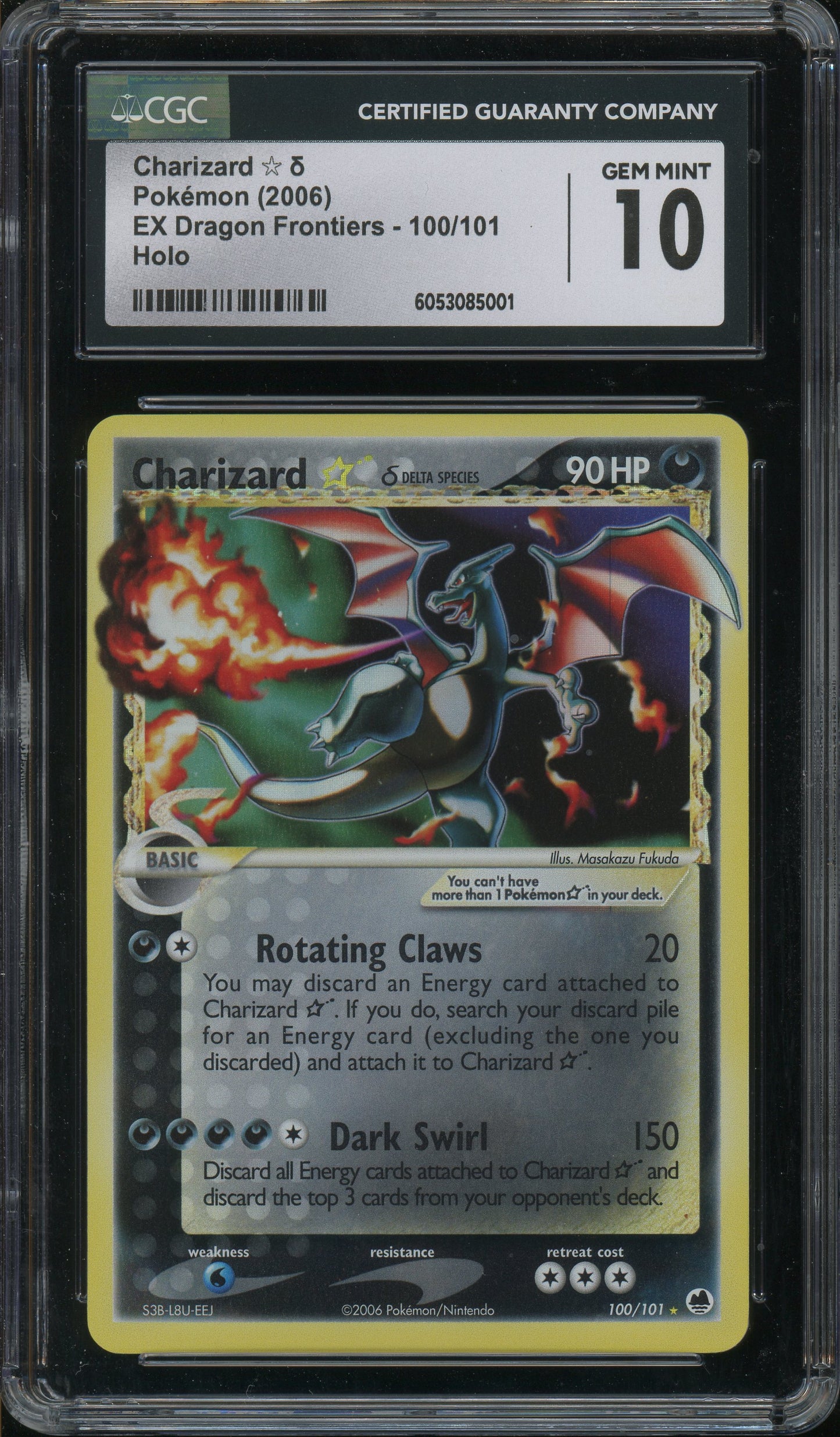 Charizard - EX Dragon Frontiers CGC 10 Gem Mint - 6053085001