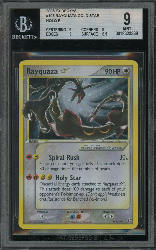 Rayquaza - EX Deoxys BGS 9 - 18323338