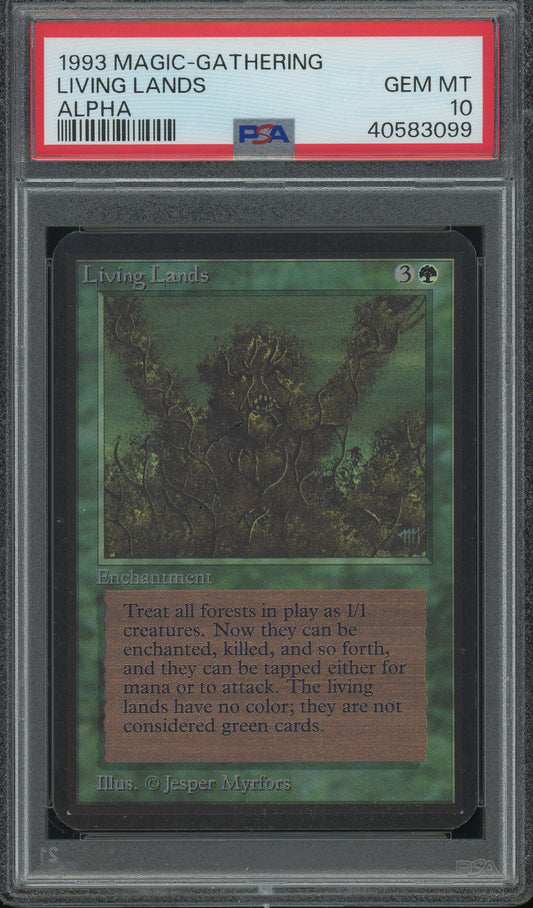 Living Lands - Alpha PSA 10 - 40583099