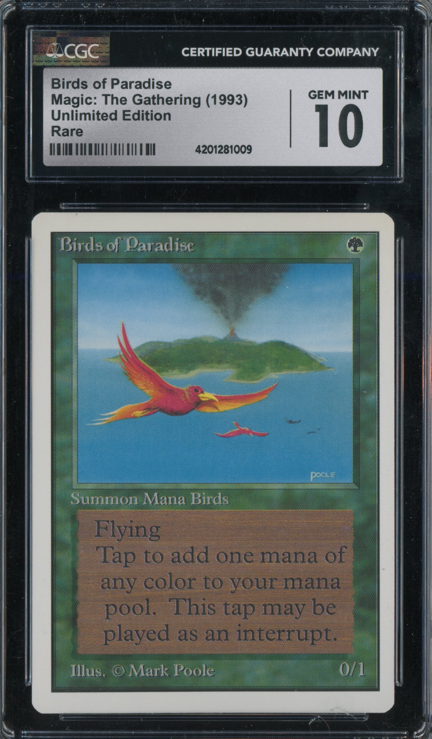 Birds of Paradise - Unlimited CGC 10 Gem Mint - 4201281009