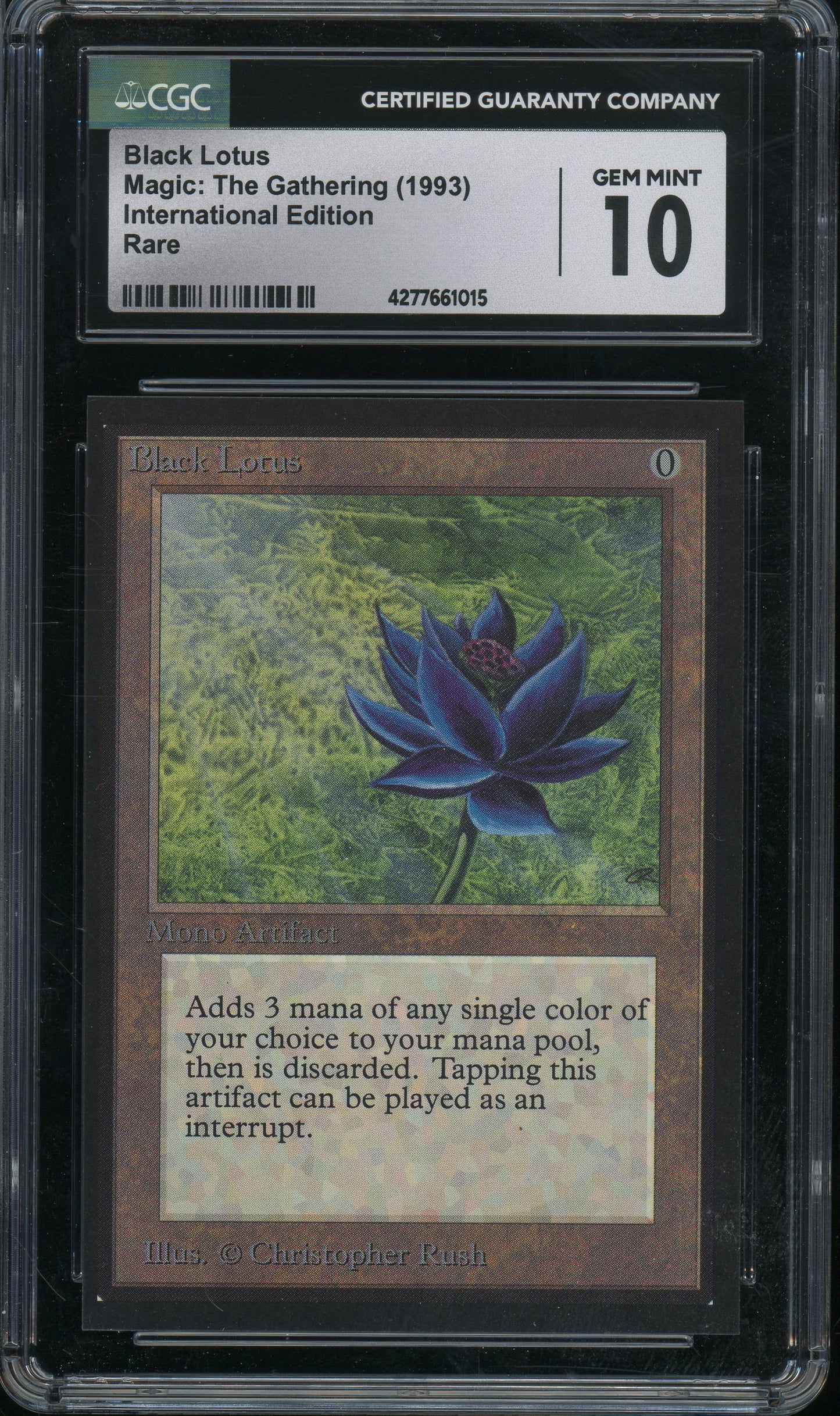 Black Lotus - International Collector's Edition CGC 10 Gem Mint - 4277661015