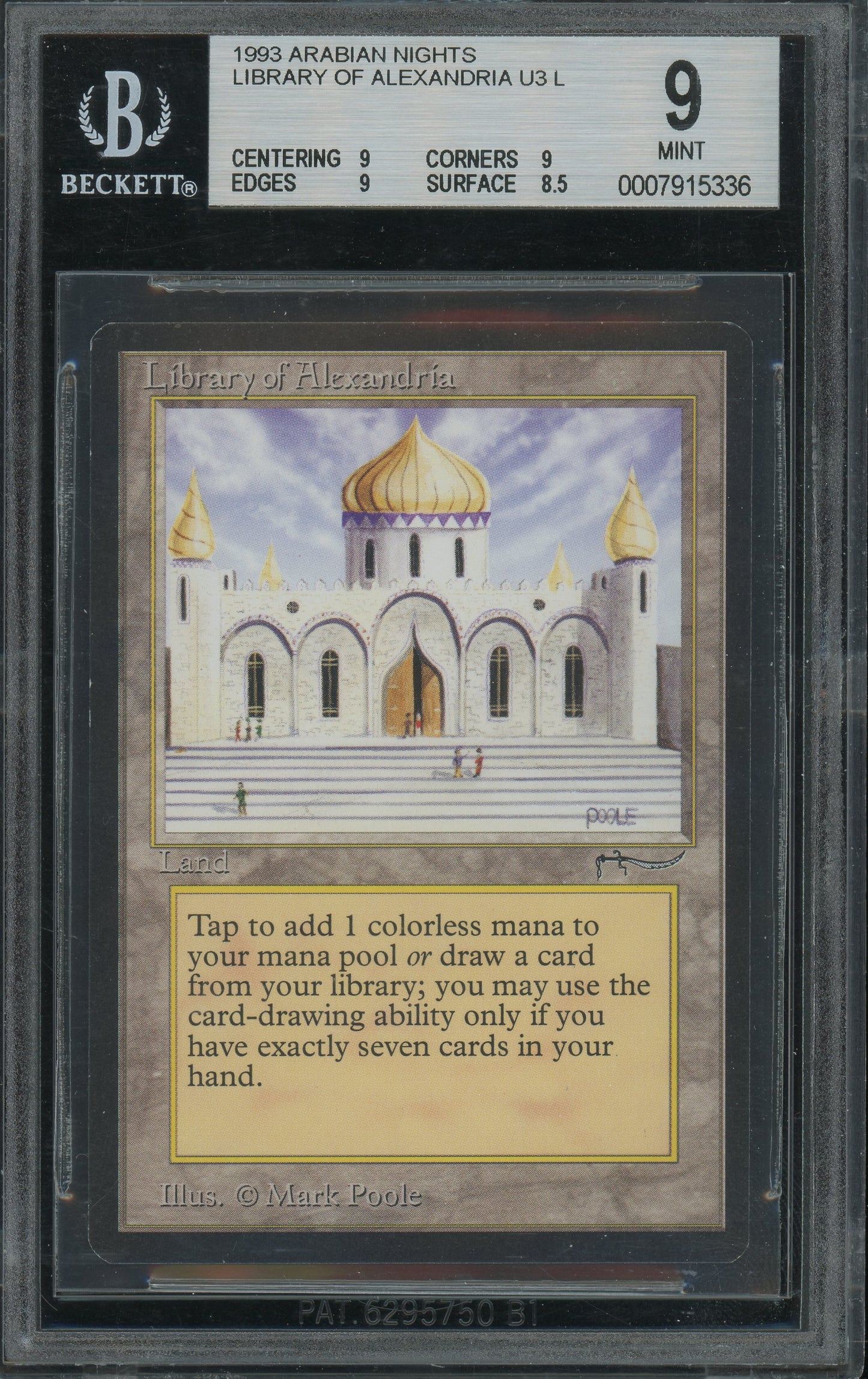 Library of Alexandria -  Arabian Nights BGS 9 - 7915336