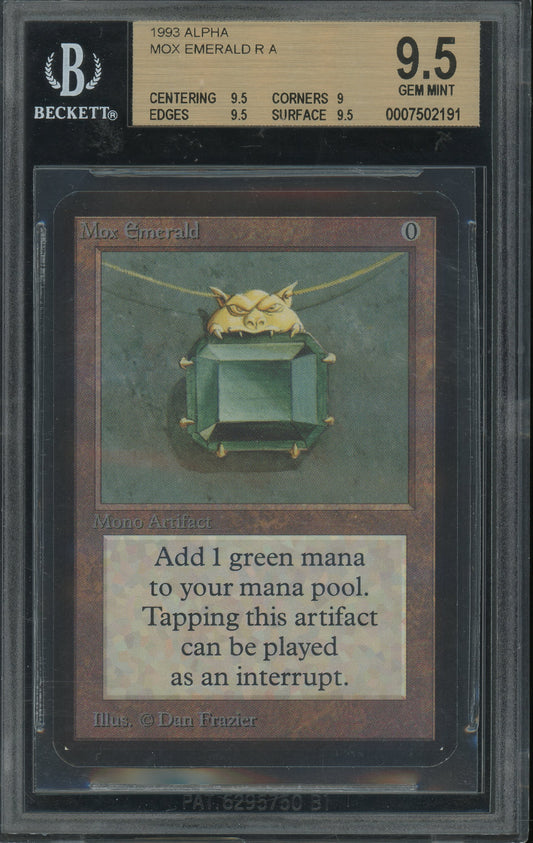 Mox Emerald - Alpha BGS 9.5 - 7502191