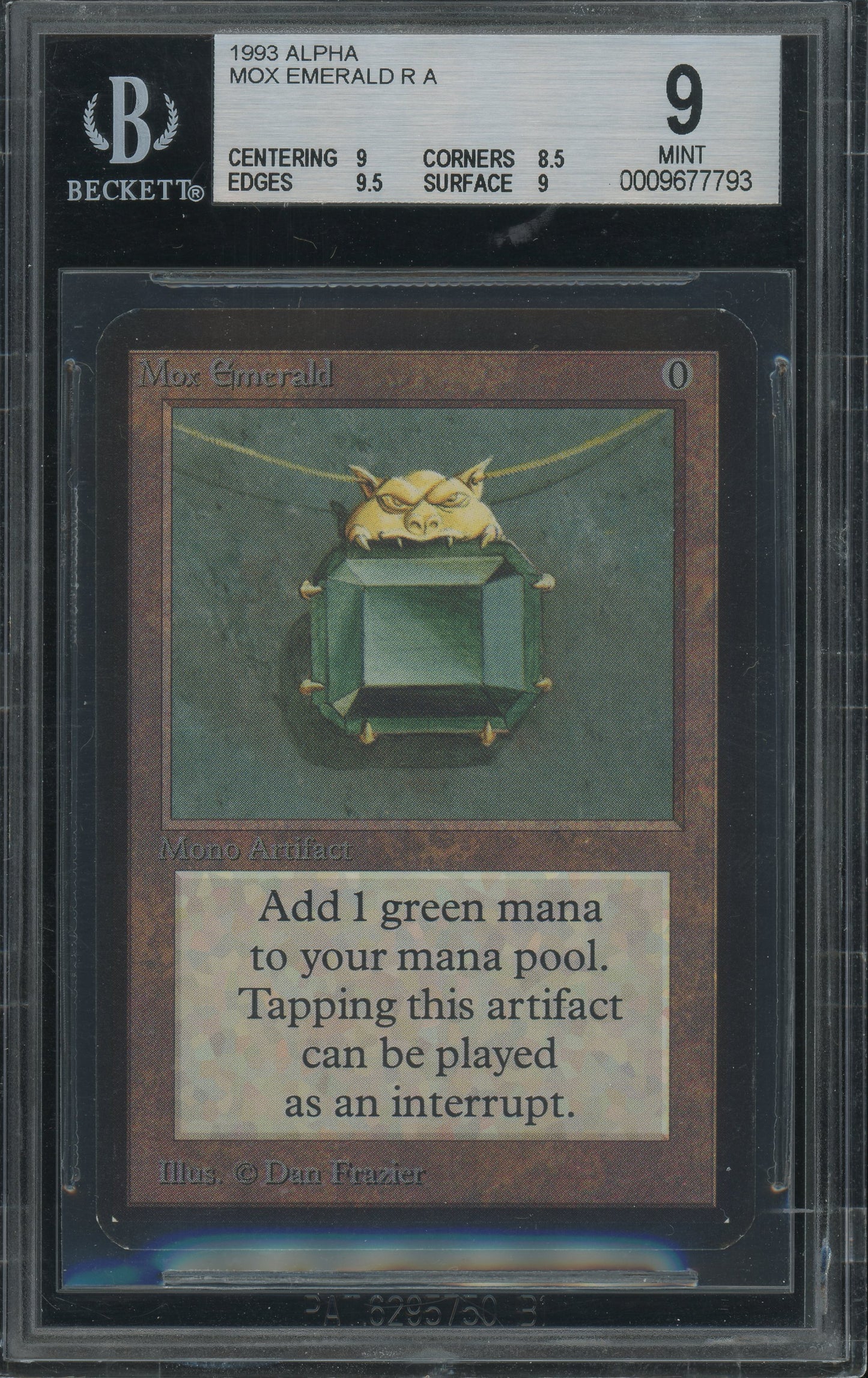 Mox Emerald - Alpha BGS 9 - 9677793