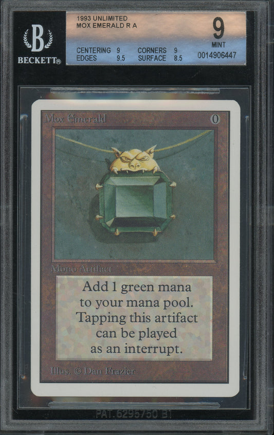 Mox Emerald - Unlimited BGS 9 - 14906447