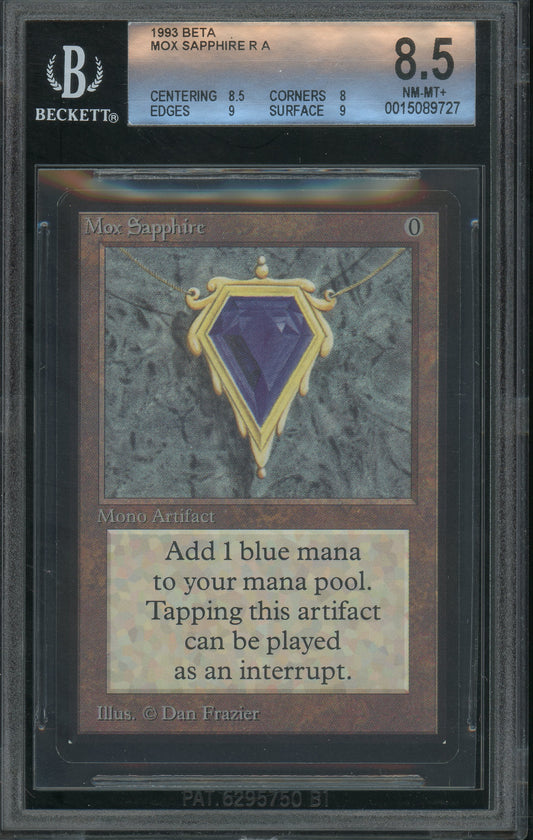 Mox Sapphire - Beta BGS 8.5 - 15089727