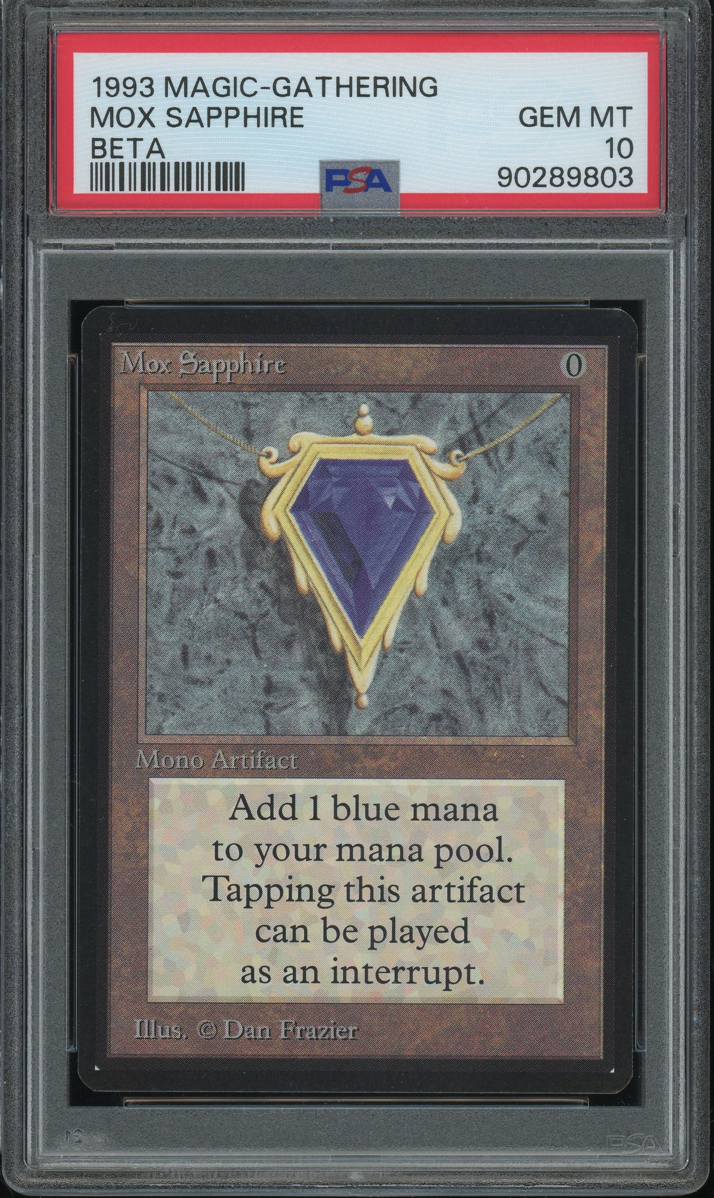 Mox Sapphire - Beta PSA 10 - 90289803