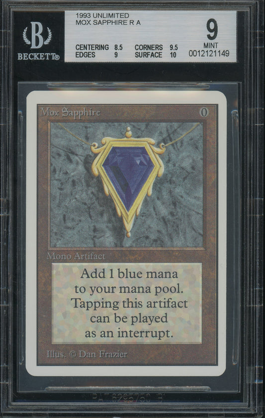 Mox Sapphire - Unlimited BGS 9 - 12121149