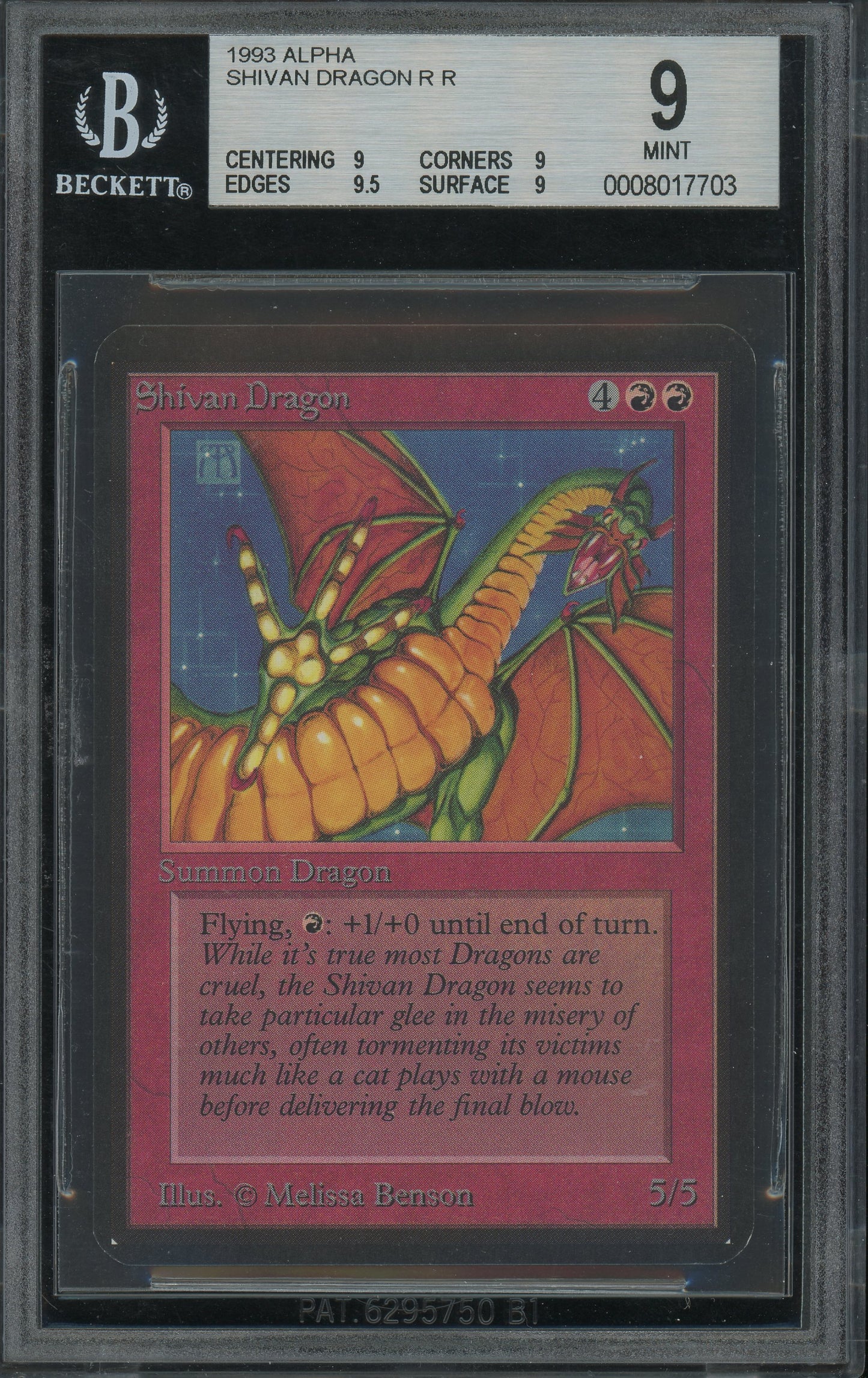 Shivan Dragon - Alpha BGS 9 - 8017703