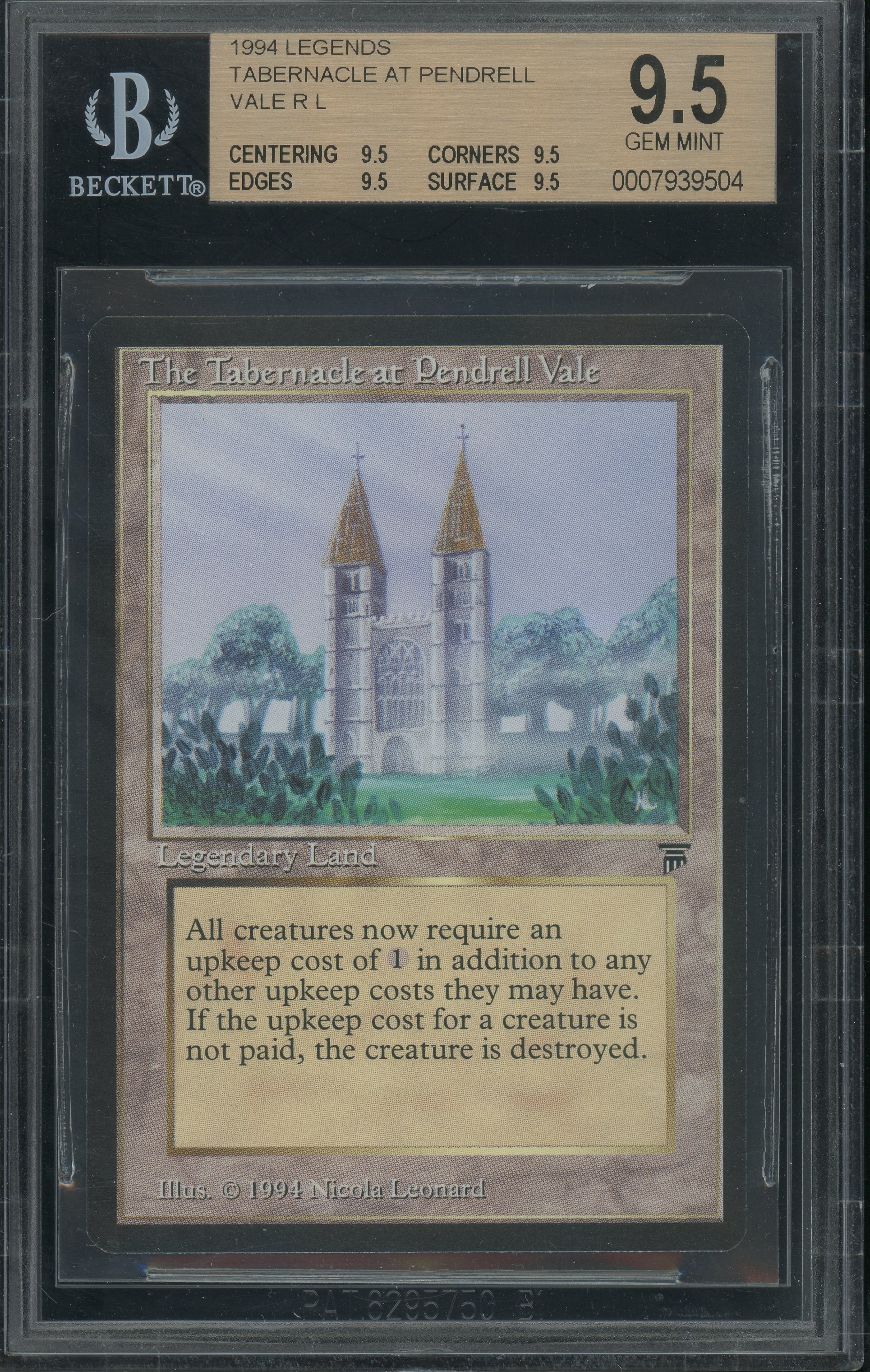 Tabernacle At Pendrell Vale - Legends BGS 9.5 Quad - 7939504