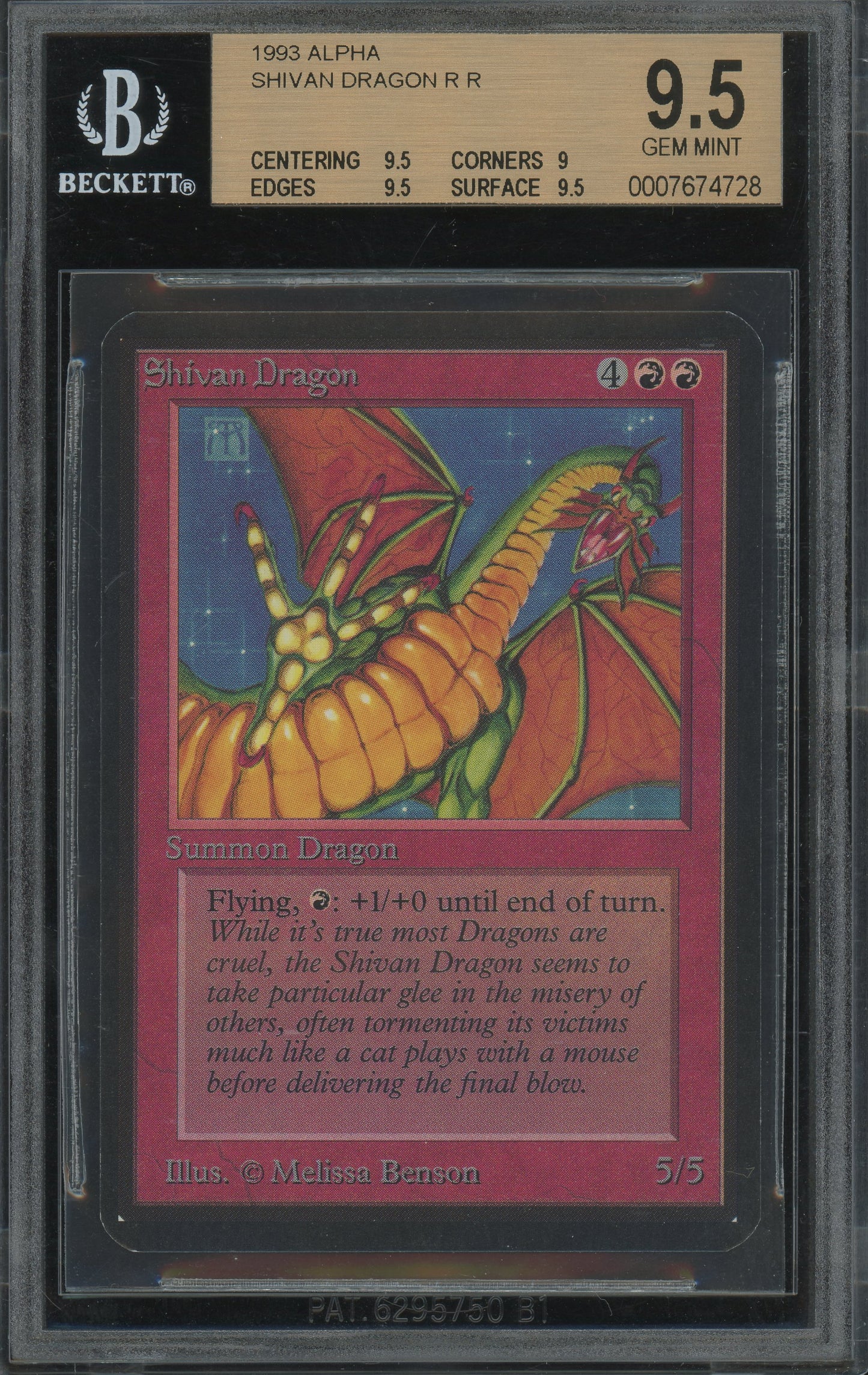 Shivan Dragon - Alpha BGS 9.5 - 7674728