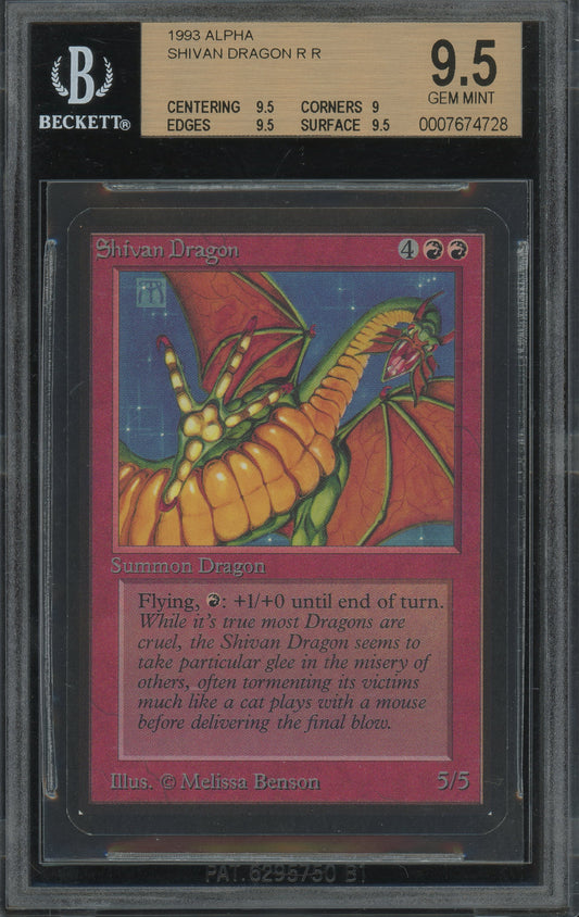 Shivan Dragon - Alpha BGS 9.5 - 7674728