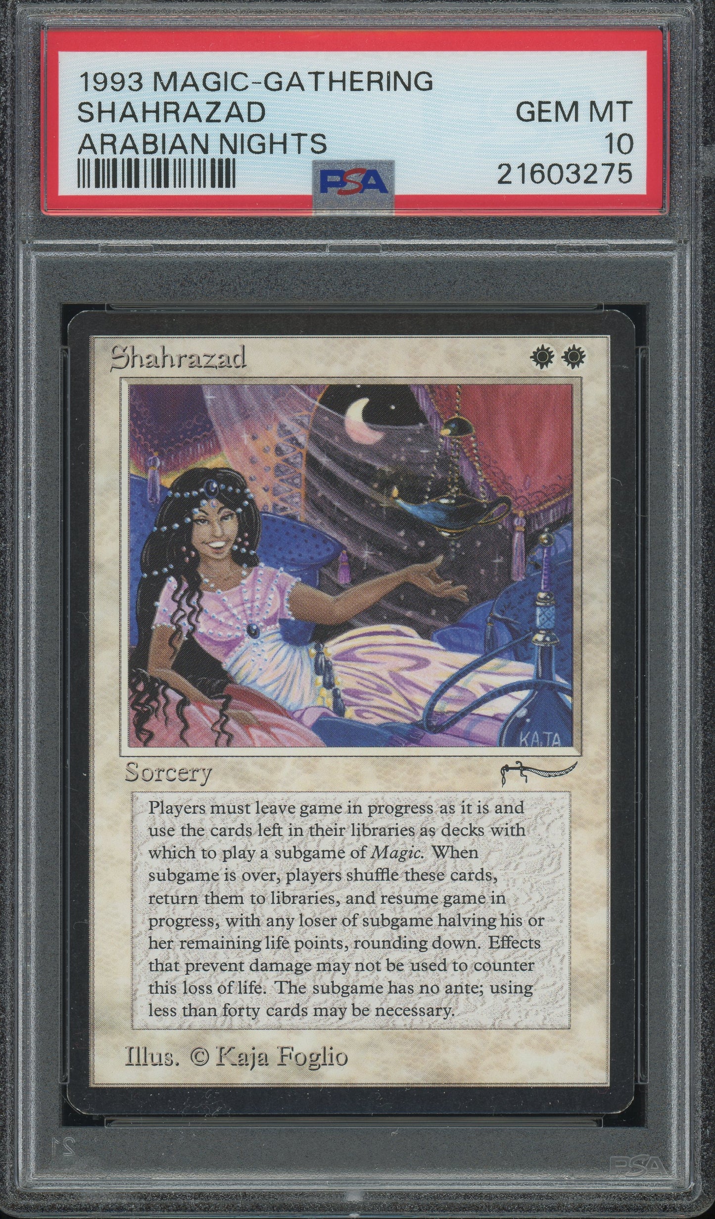 Shahrazad -  Arabian Nights PSA 10 - 21603275