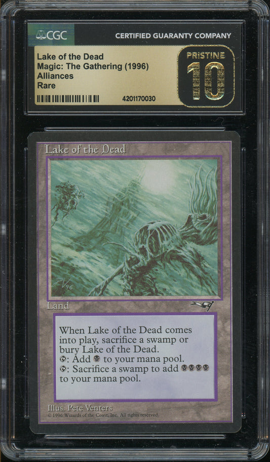 Lake of the Dead -  Alliances CGC 10 Pristine - 4201170030