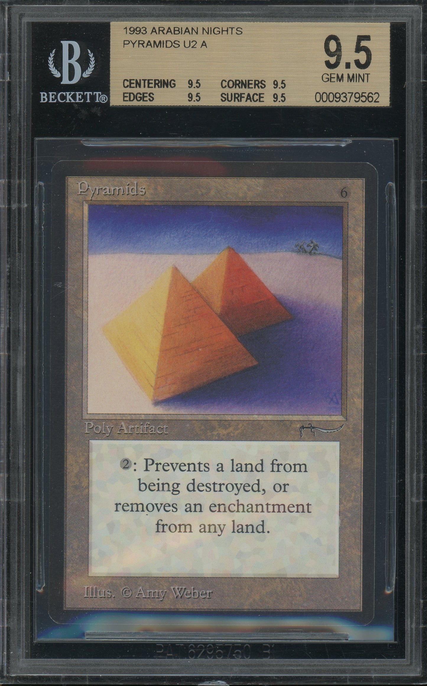 Pyramids -  Arabian Nights BGS 9.5 Quad - 9379562