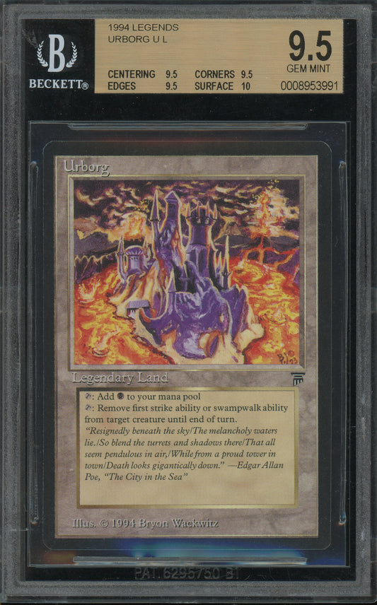 Urborg - Legends BGS 9.5 Quad+ - 8953991