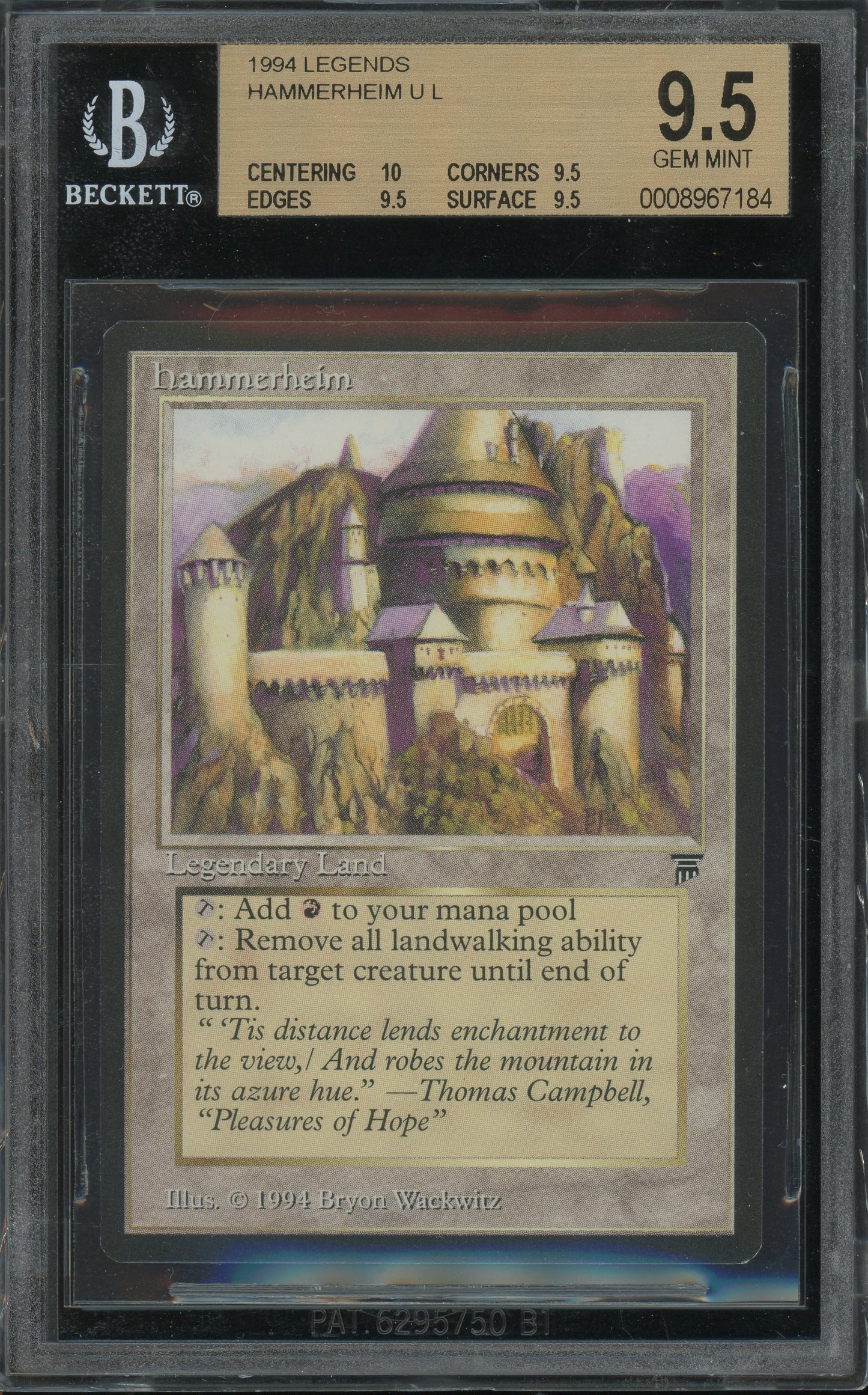 Hammerheim - Legends BGS 9.5 Quad+ - 8967184