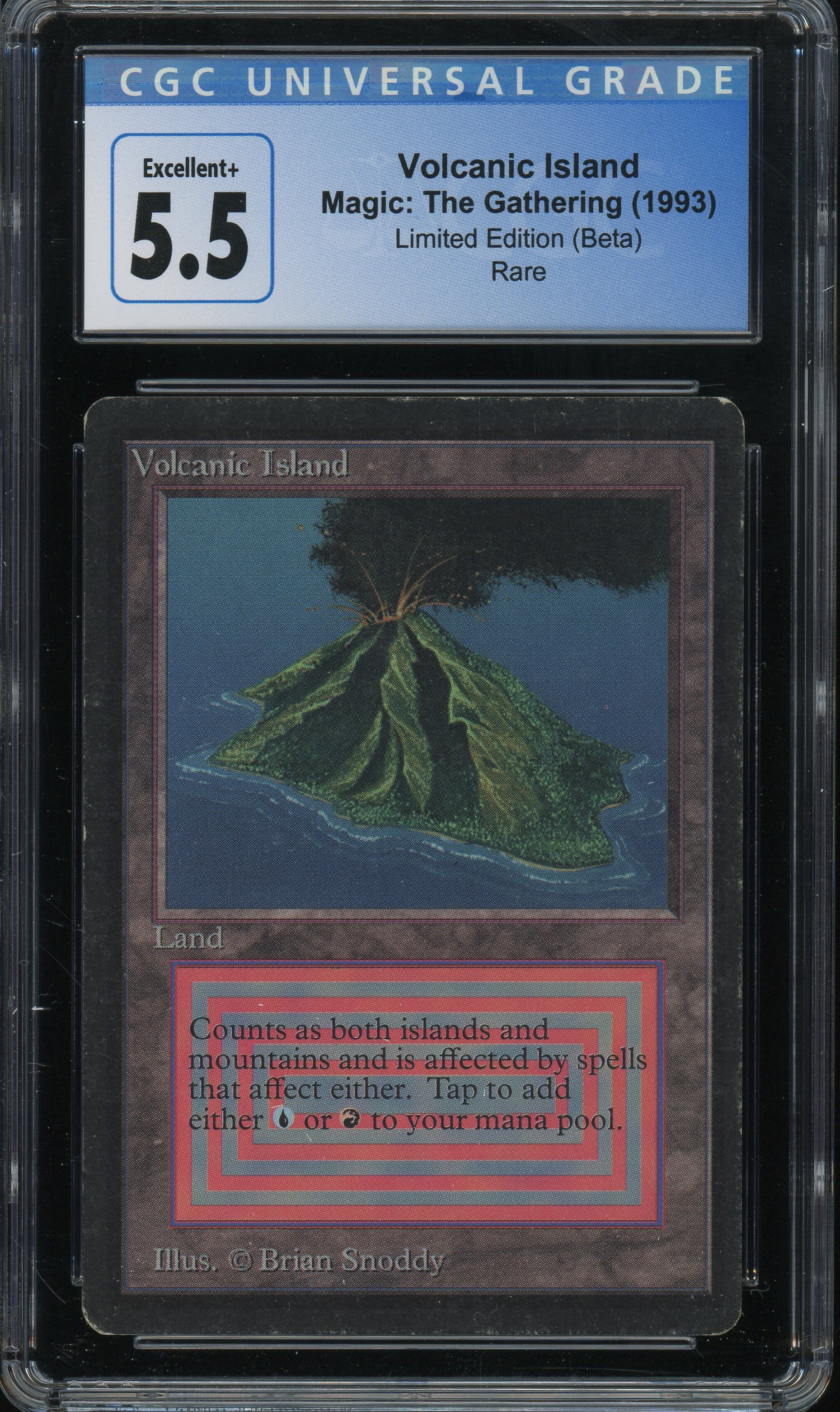 Volcanic Island - Beta CGC 5.5 - 4233714135 – Pristine Collectibles