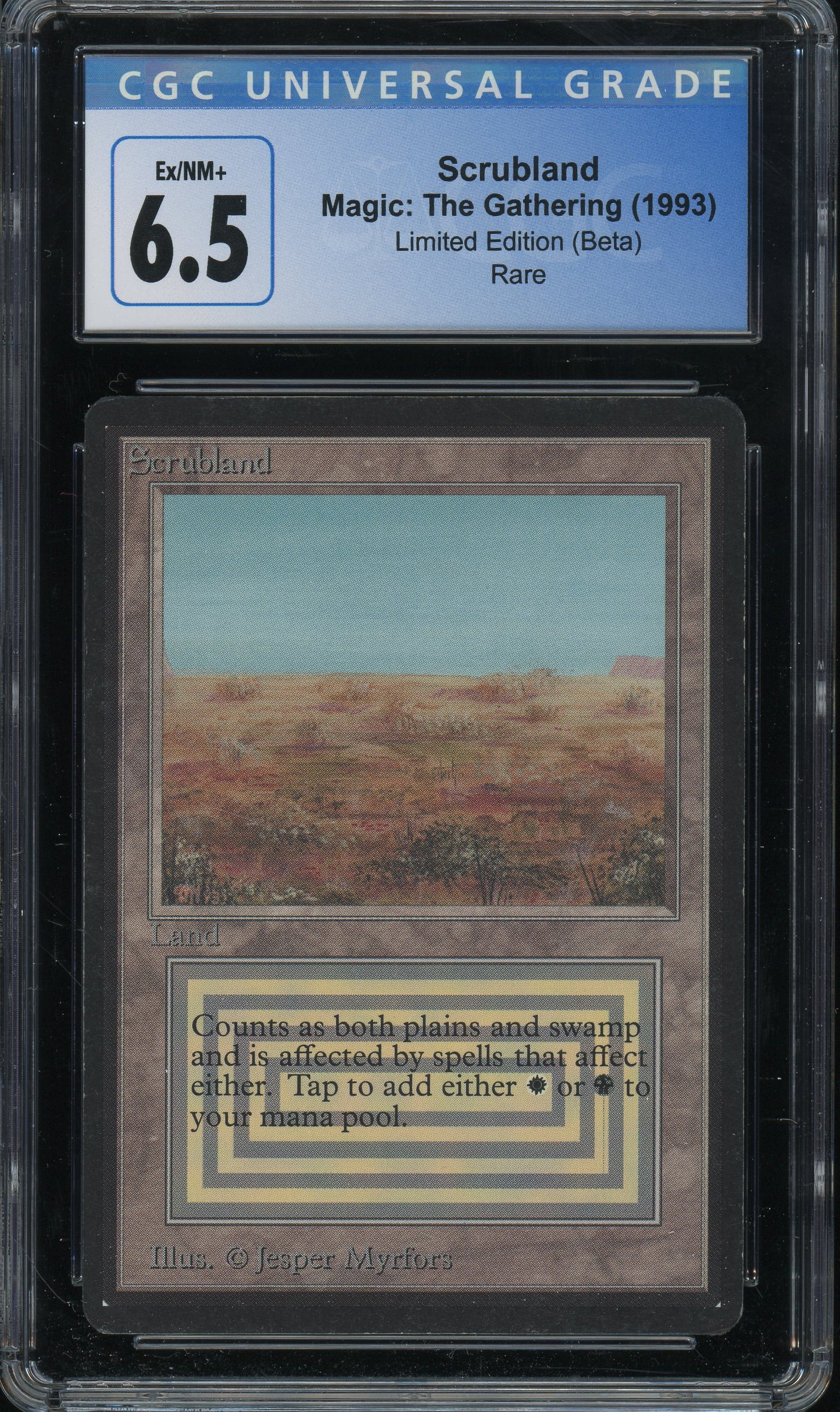 Scrubland - Beta CGC 6.5 - 4233714142