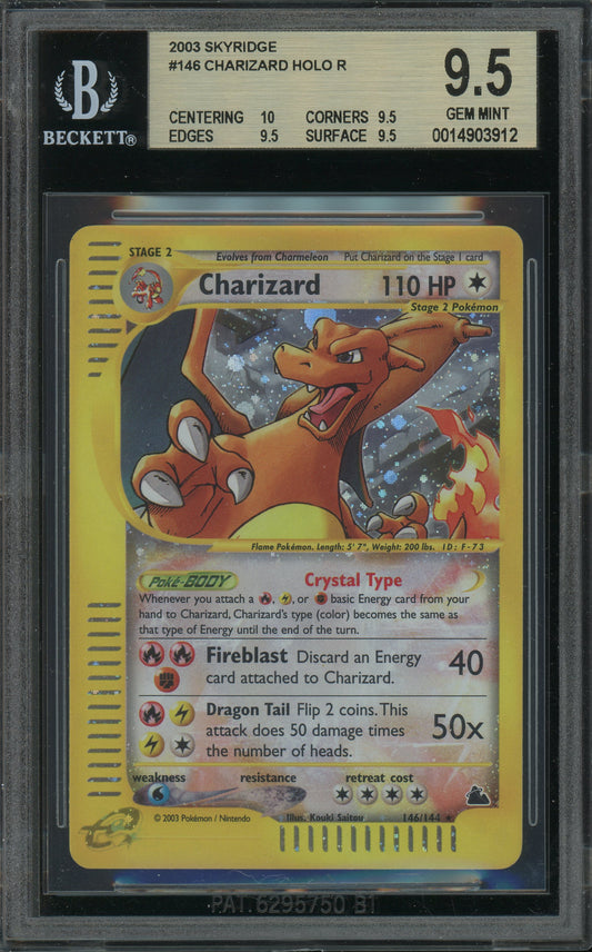 Charizard - Skyridge BGS 9.5 Quad+ - 14903912