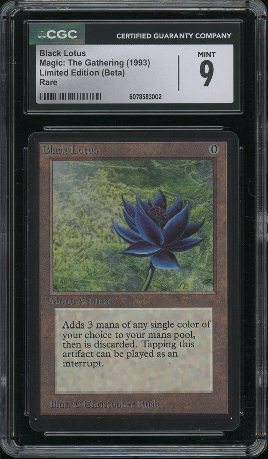 Black Lotus - Beta CGC 9 - 6078583002