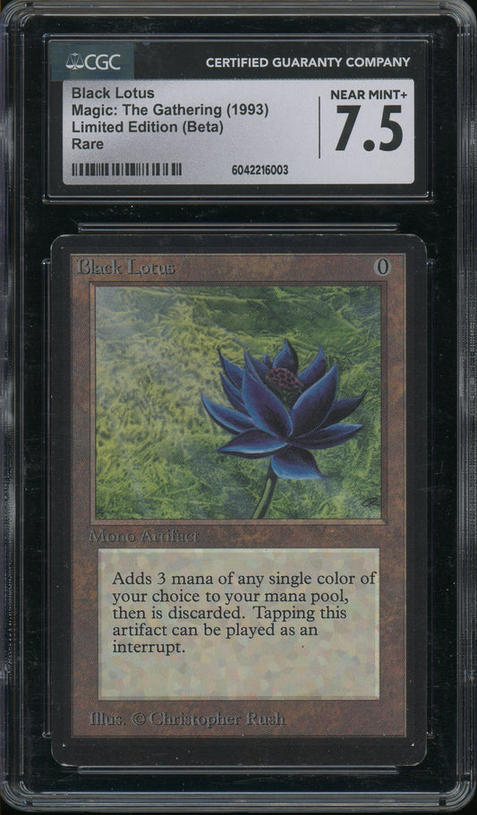 Black Lotus - Beta CGC 7.5 - 6042216003