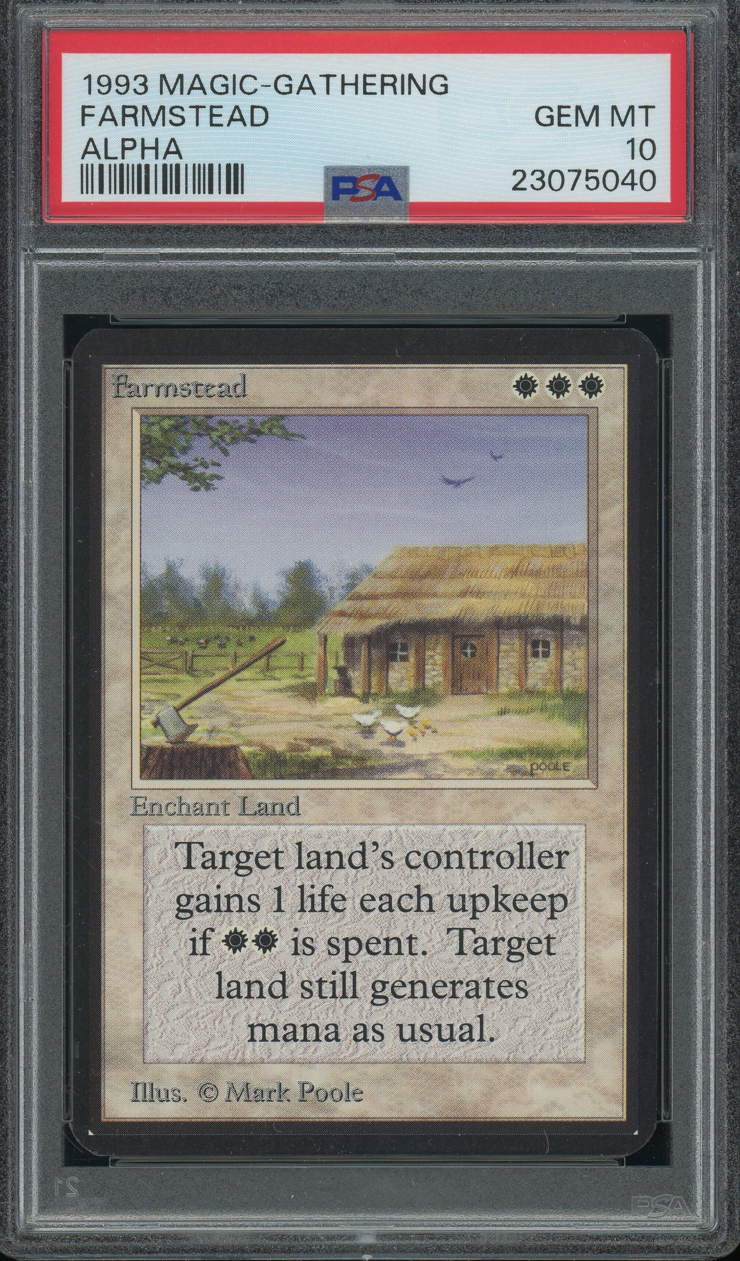 Farmstead - Alpha PSA 10 - 23075040