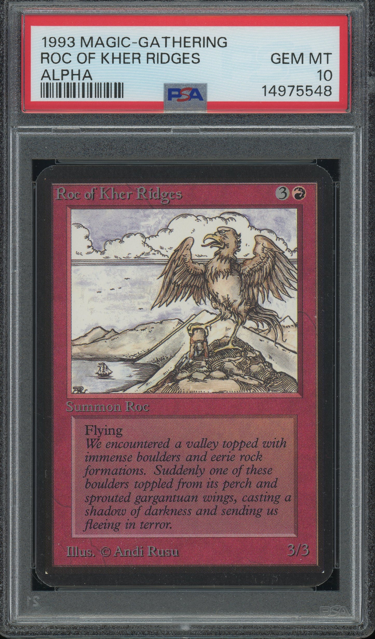 Roc of Kher Ridges - Alpha PSA 10 - 14975548