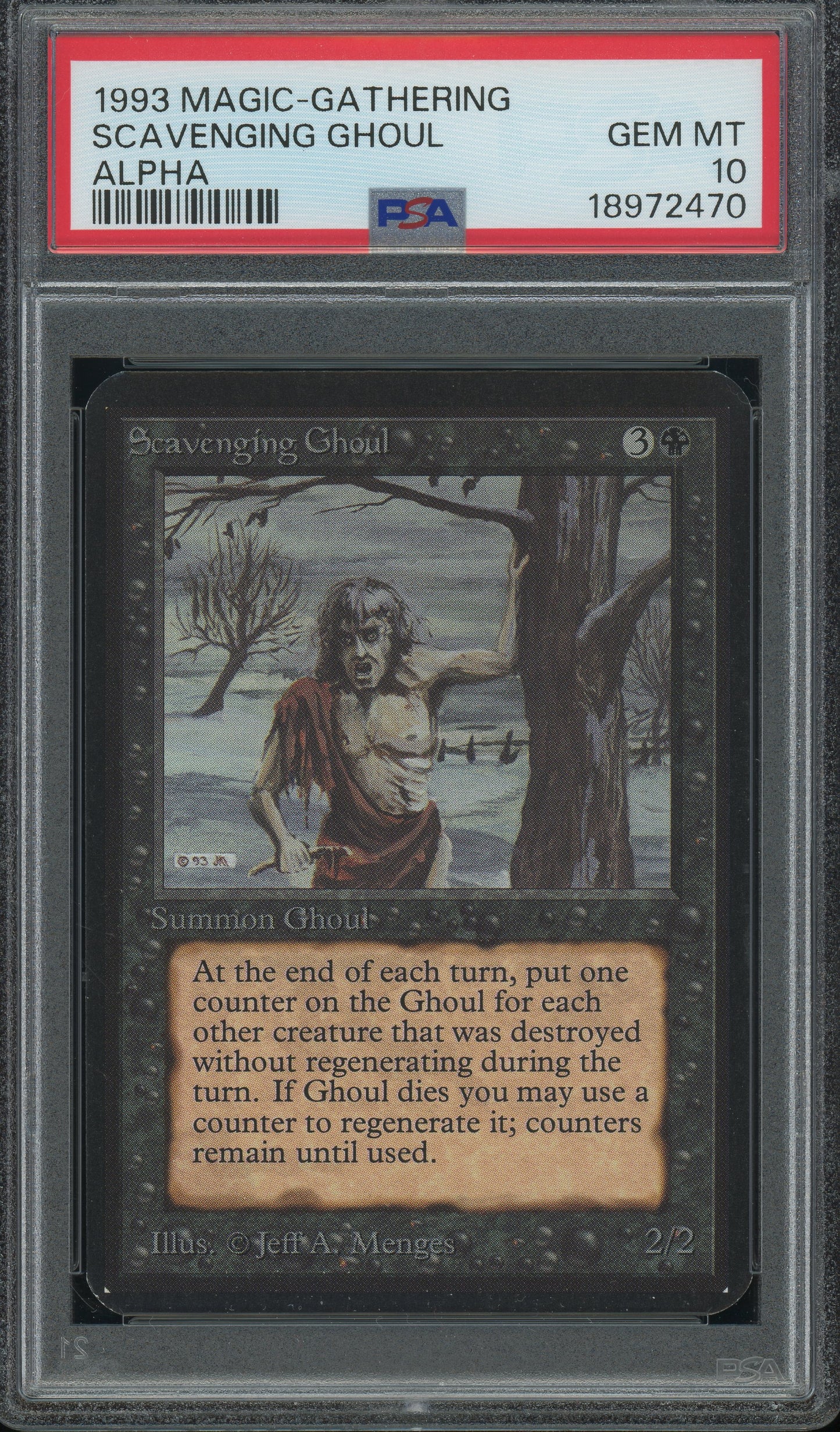 Scavenging Ghoul - Alpha PSA 10 - 18972470