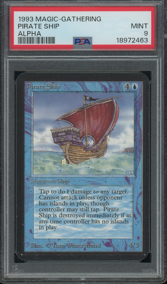 Pirate Ship - Alpha PSA 9 - 18972463