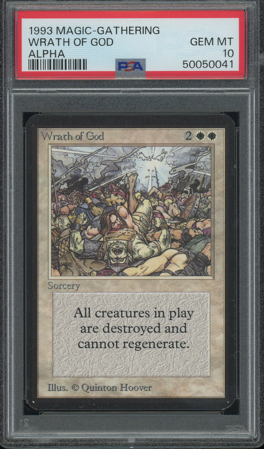 Wrath of God - Alpha PSA 10 - 50050041