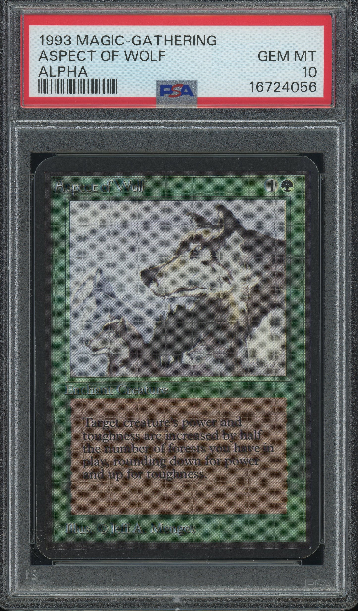 Aspect of Wolf - Alpha PSA 10 - 16724056