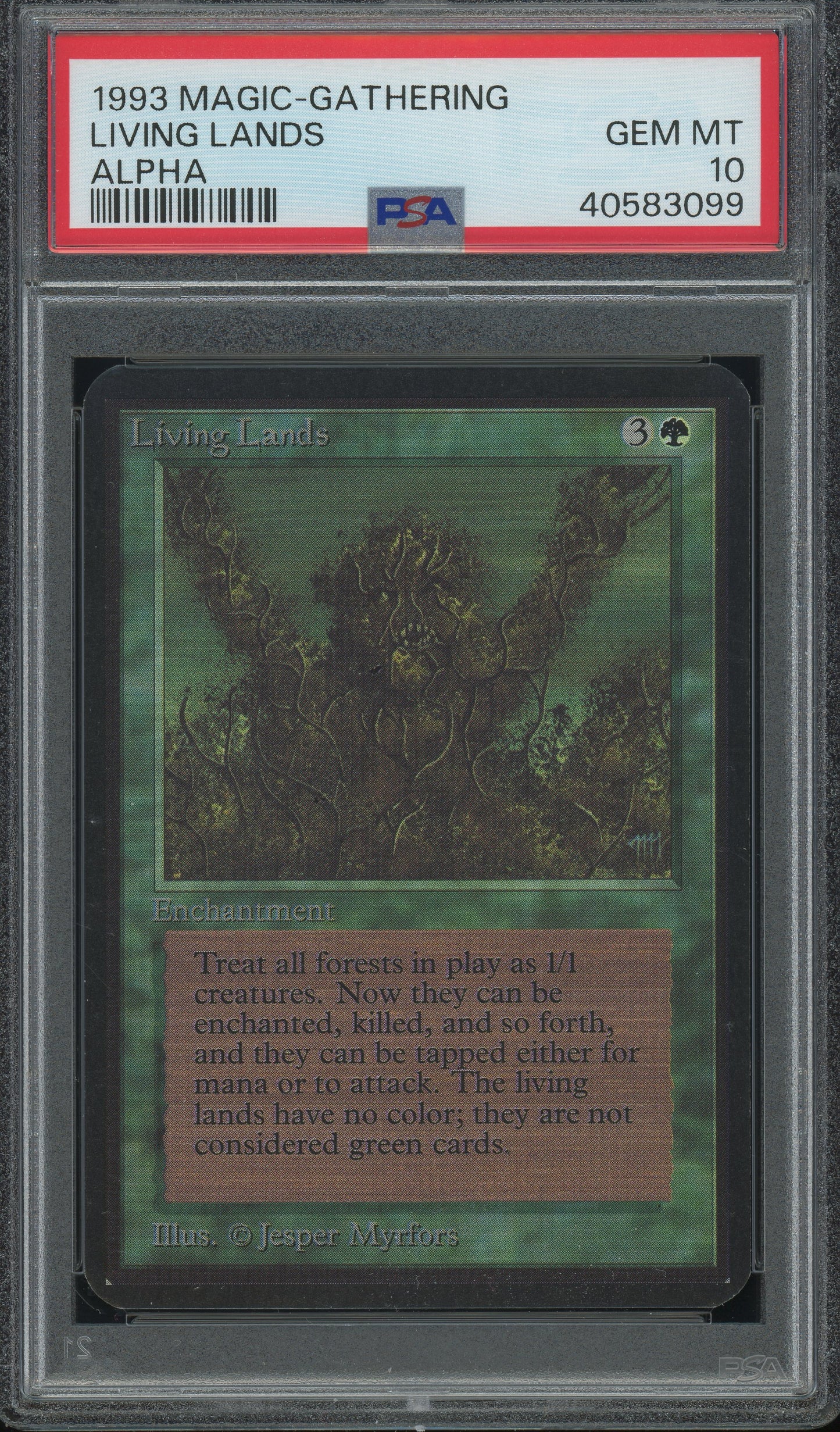 Living Lands - Alpha PSA 10 - 40583099