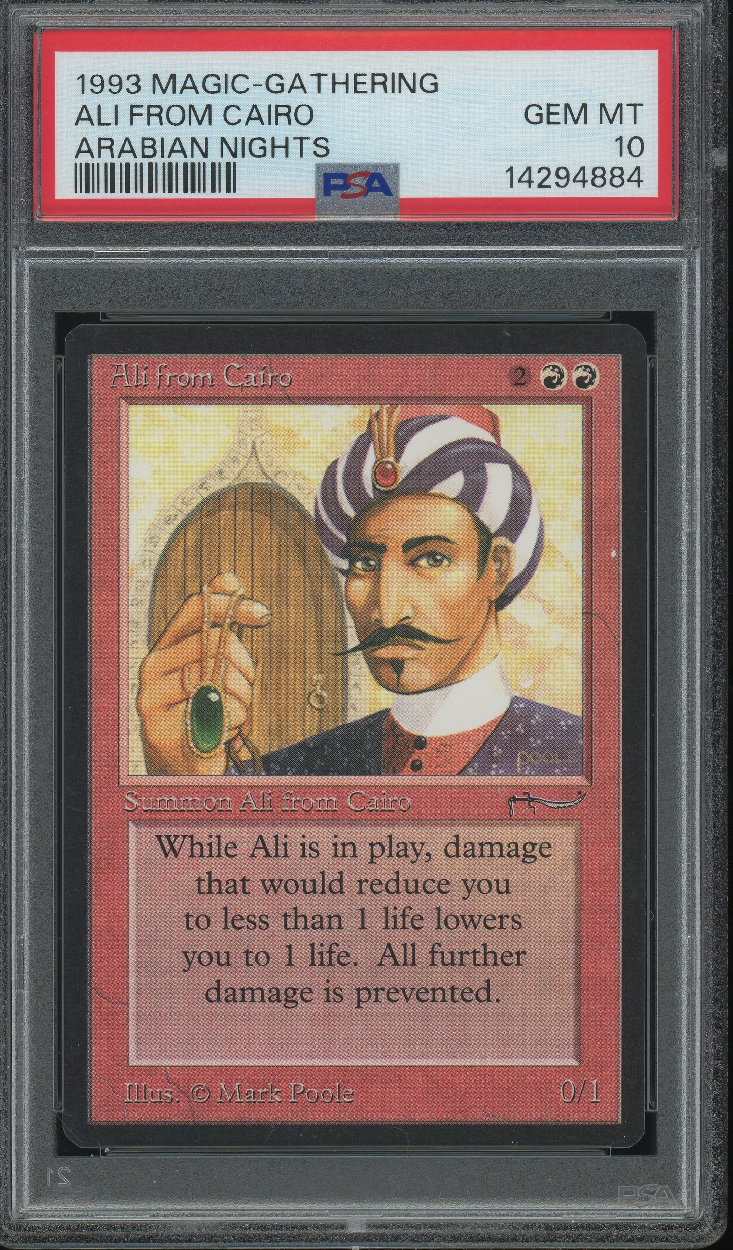 Ali From Cairo -  Arabian Nights PSA 10 - 14294884