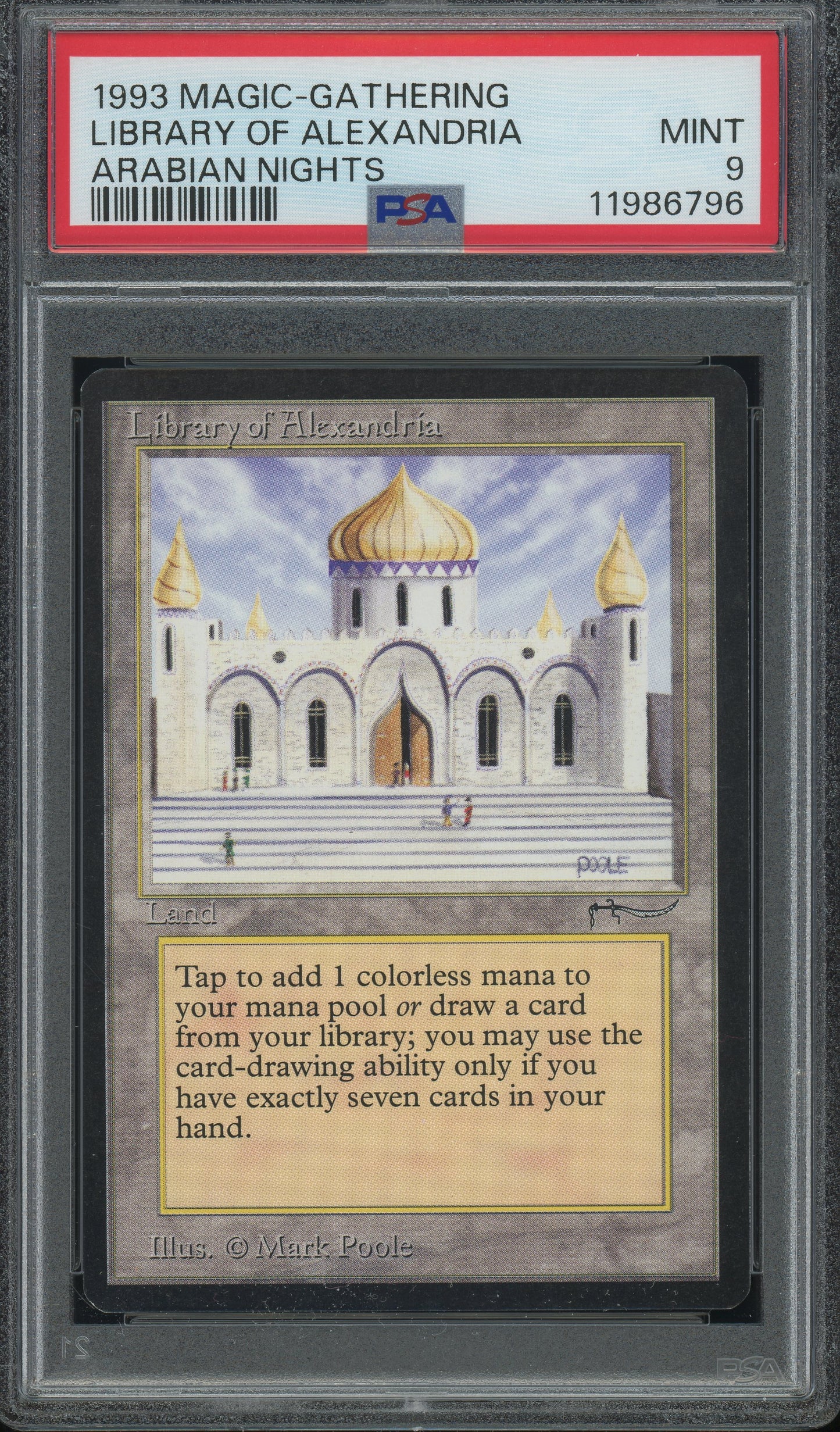 Library of Alexandria -  Arabian Nights PSA 9 - 11986796